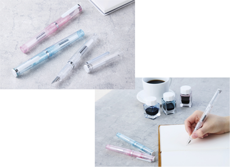 TUZU – アジャスト万年筆、ボールペン Glassy』2025年9月27日